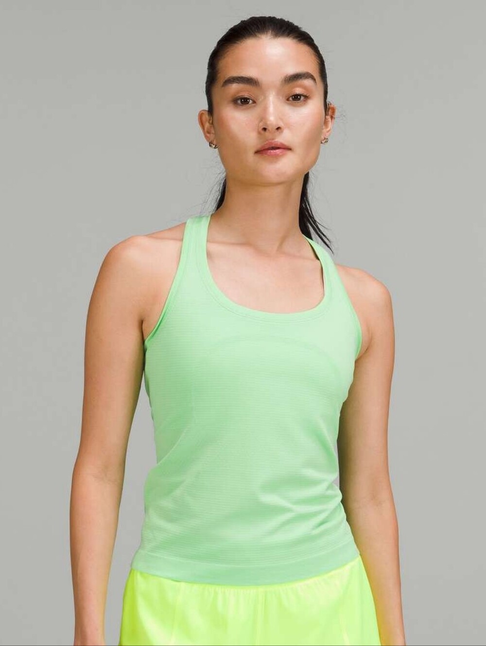 Lululemon Athletica Light Green Racerback Tank Top Size 8